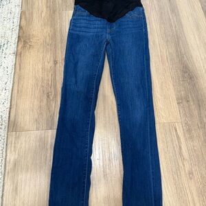 Liverpool Los Angeles Blue Women's maternity Jeans ankle skinny 27